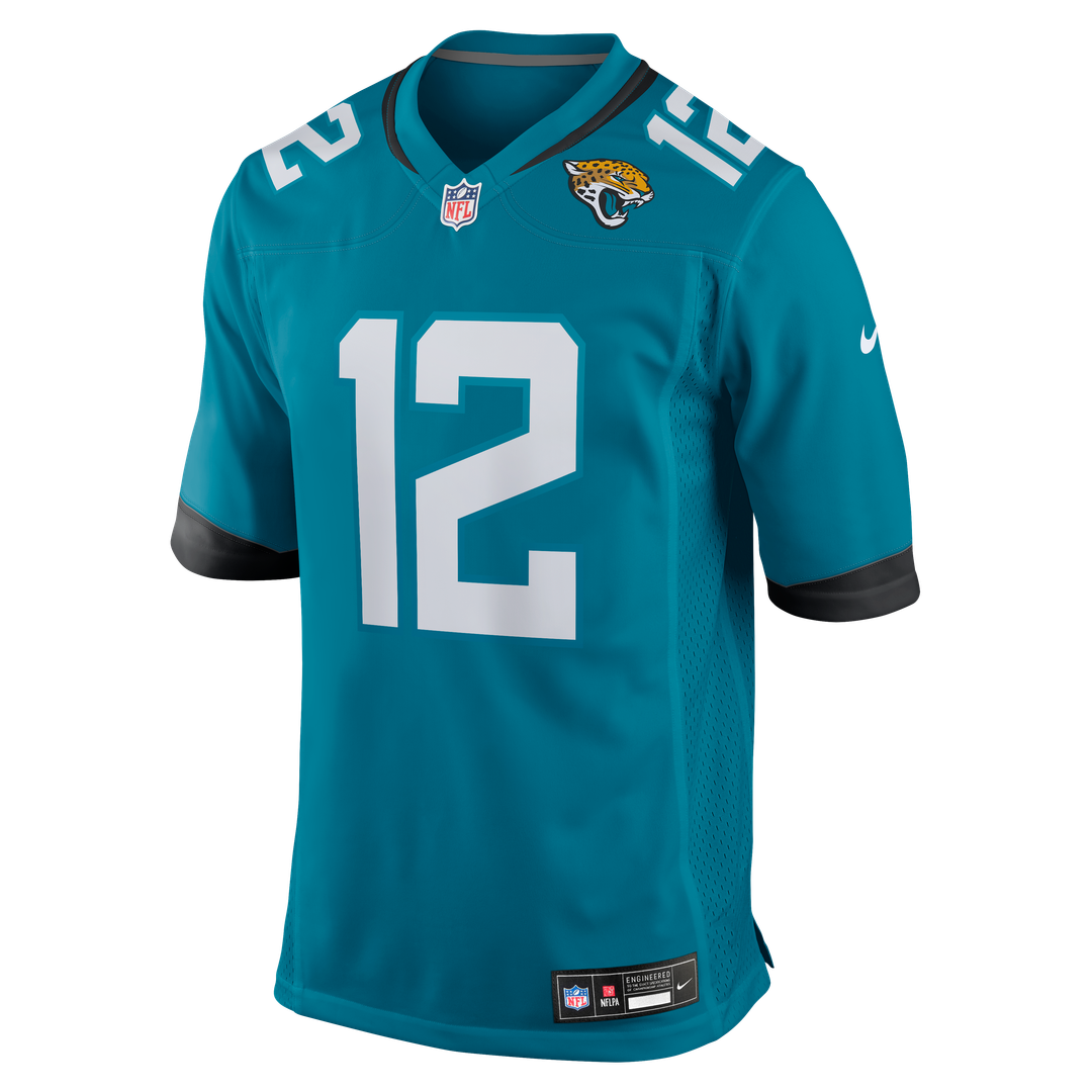 Jacksonville Jaguars Travis Hunter Black Alternate Game Jersey product image 28, provided for visual reference and product