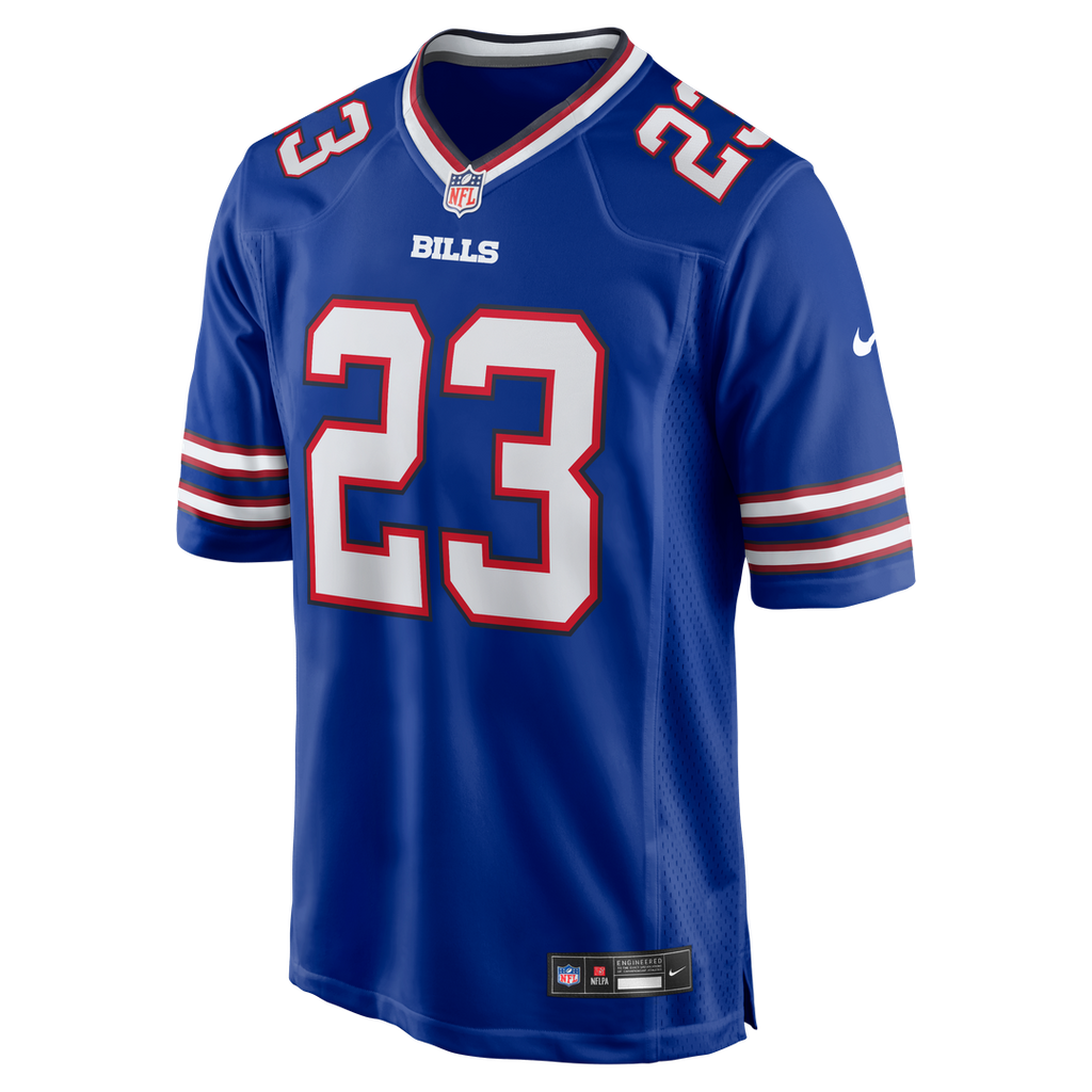 Buffalo Bills Dee Alford Royal Team Game Jersey product image 2, provided for visual reference and product detail review
