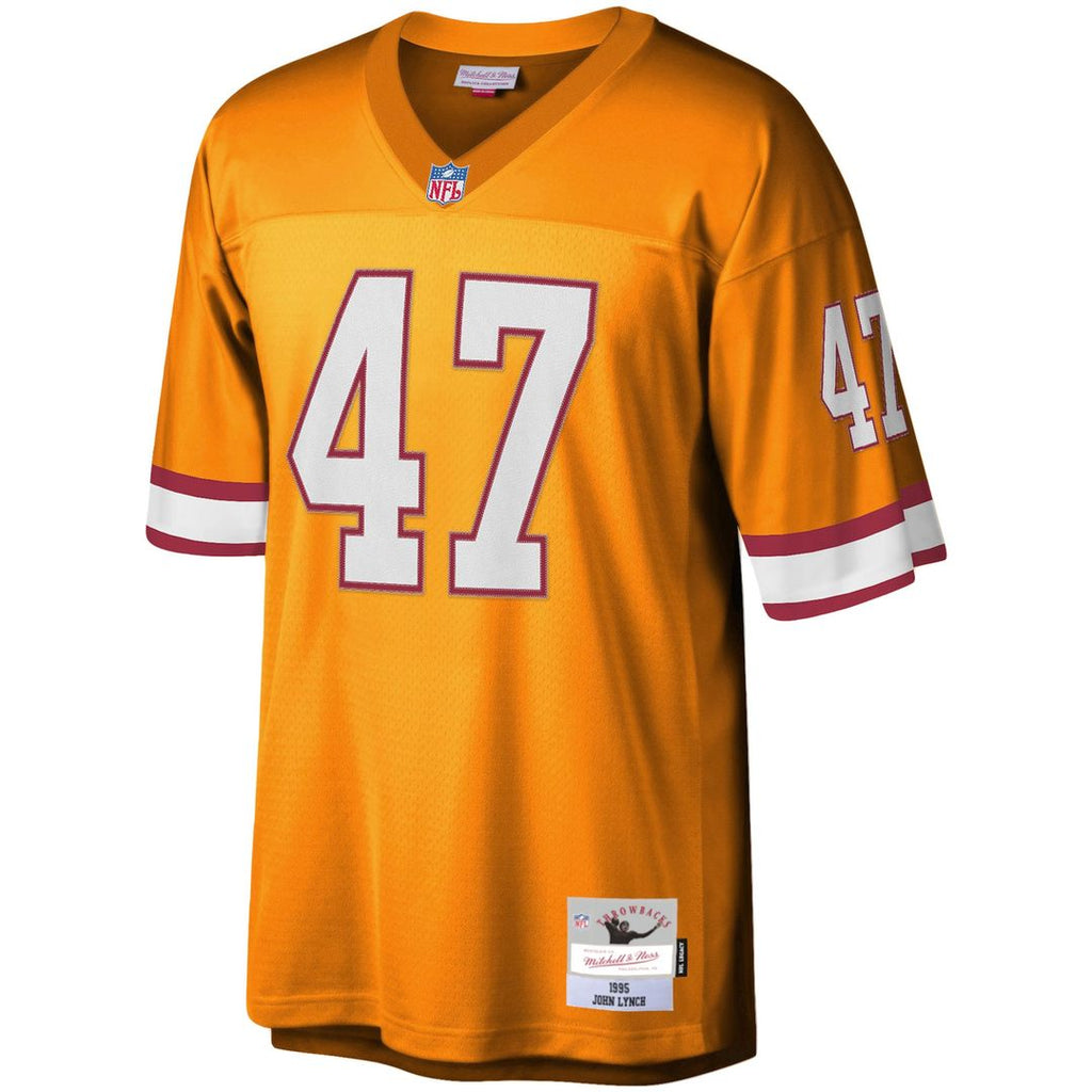 Tampa Bay Buccaneers John Lynch Red Legacy Replica Jersey product image 8, provided for visual reference and product detail