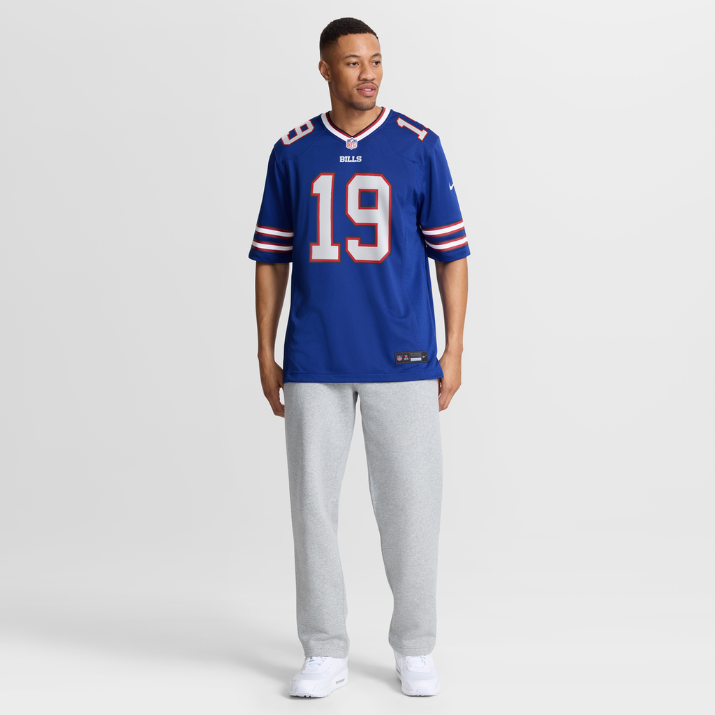 Buffalo Bills Greg Dortch Royal Team Game Jersey product image 2, provided for visual reference and product detail review