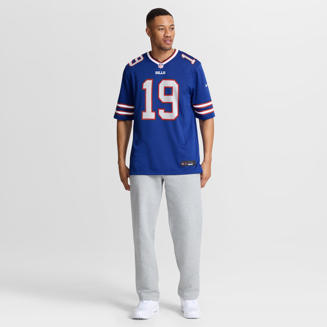 Buffalo Bills Greg Dortch Royal Team Game Jersey product image 2, provided for visual reference and product detail review