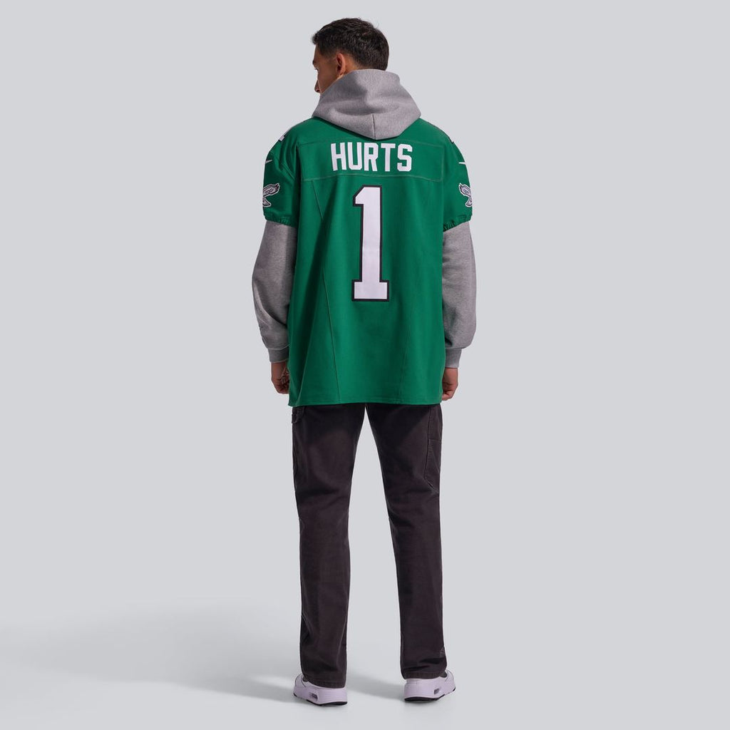 Philadelphia Eagles Jalen Hurts Midnight Green Team Vapor F.U.S.E. Elite Jersey product image 11, provided for visual