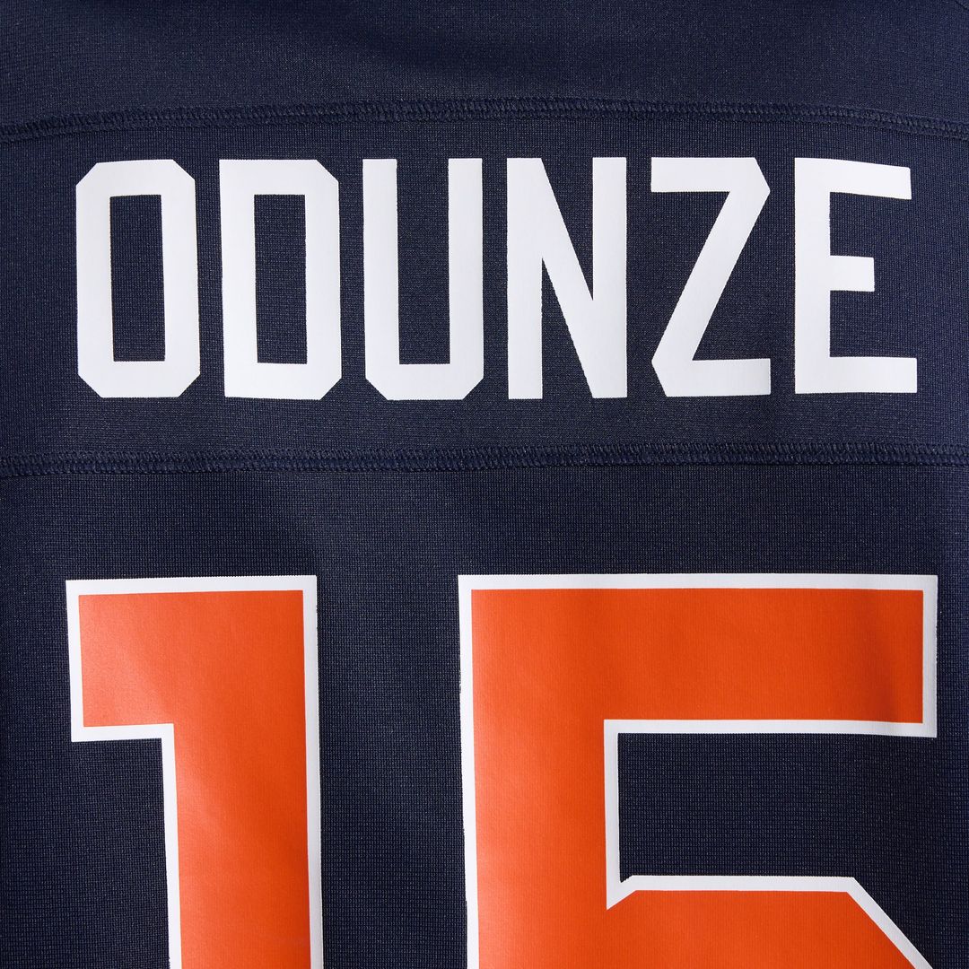 Chicago Bears Rome Odunze Navy 2026 Rivalries Collection Game Jersey product image 11, provided for visual reference and