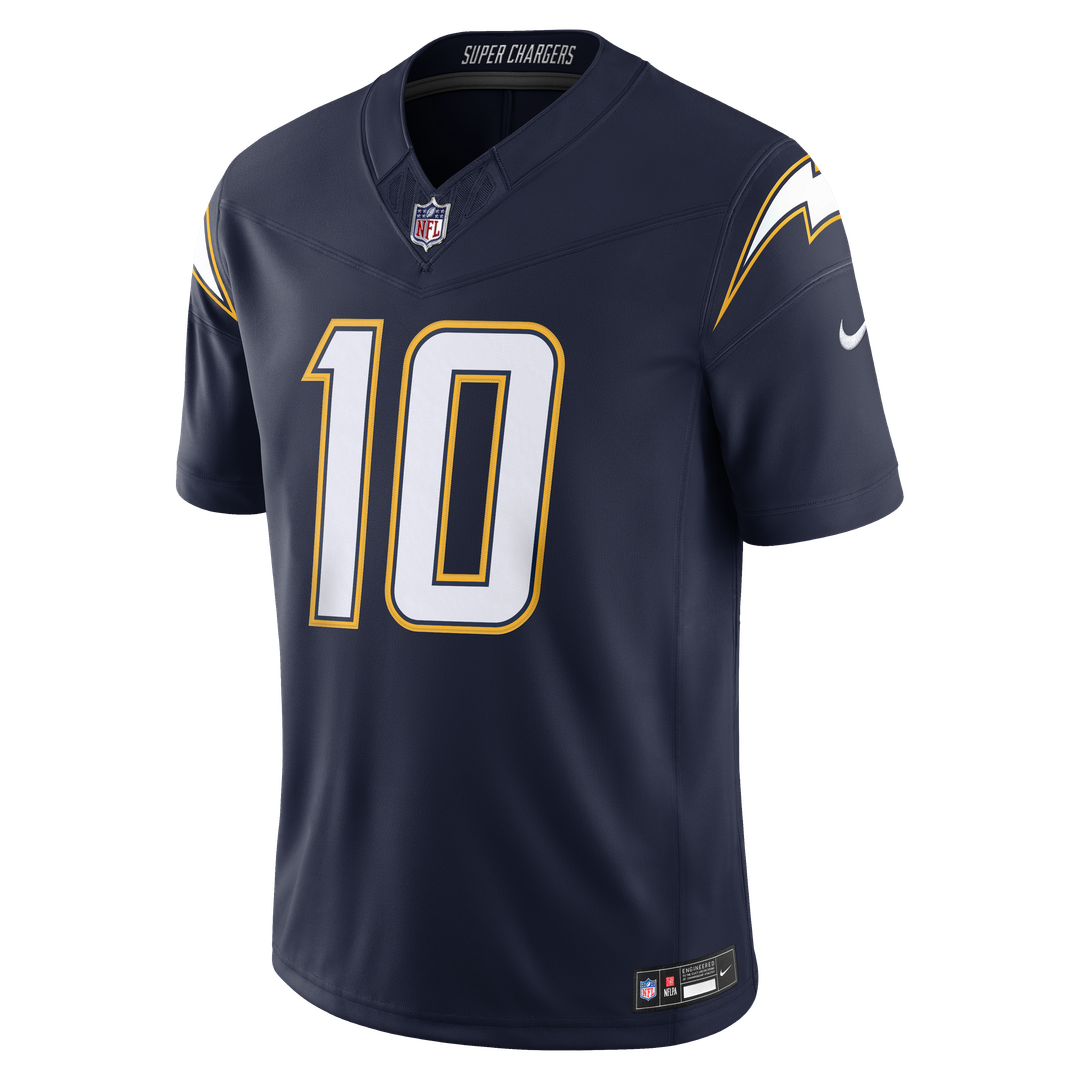 Los Angeles Chargers Justin Herbert Navy Alternate Super Chargers Vapor F.U.S.E. Stitched Limited Jersey product image 2,