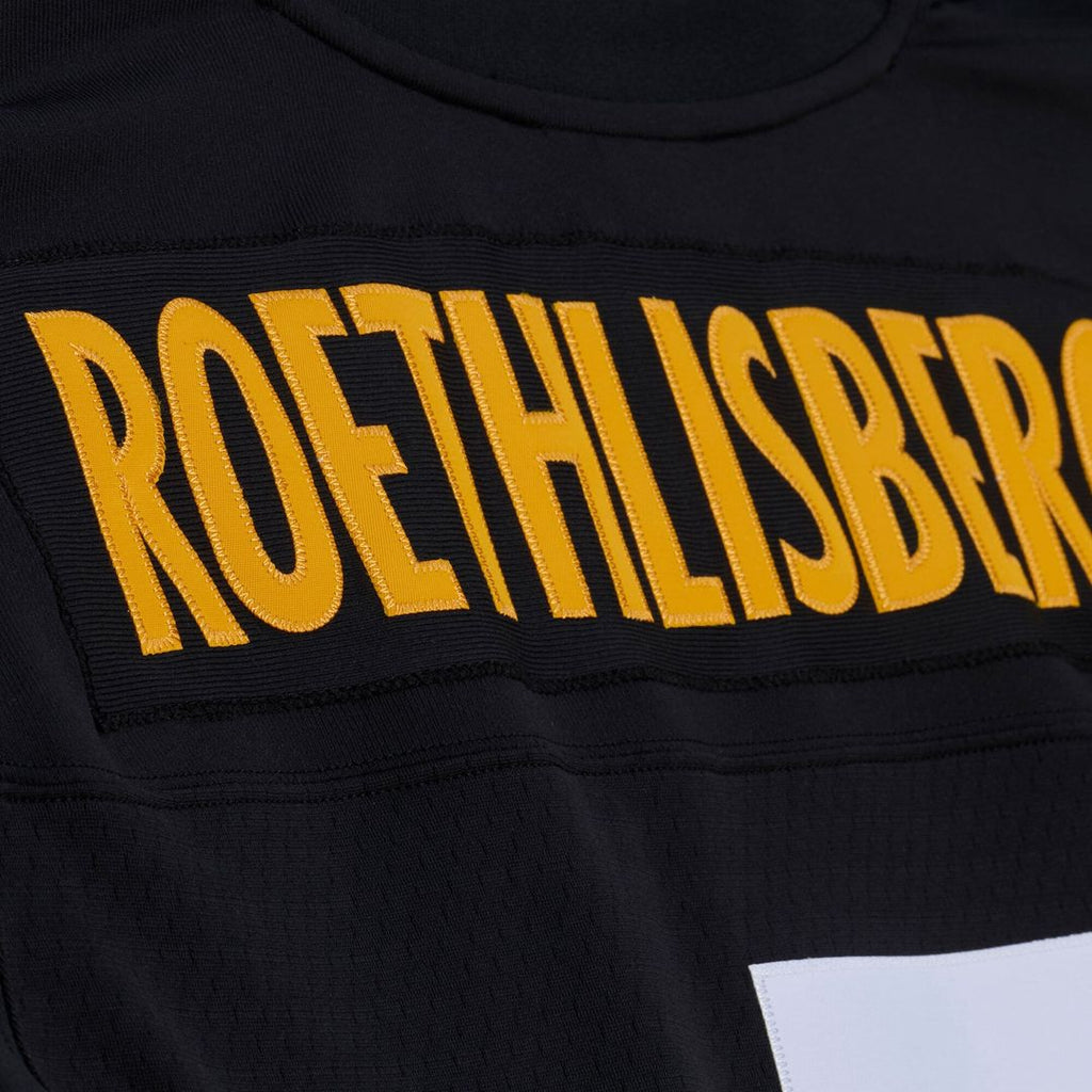 Pittsburgh Steelers Ben Roethlisberger Black 2004 Big & Tall Legacy Retired Player Jersey product image 7, provided for