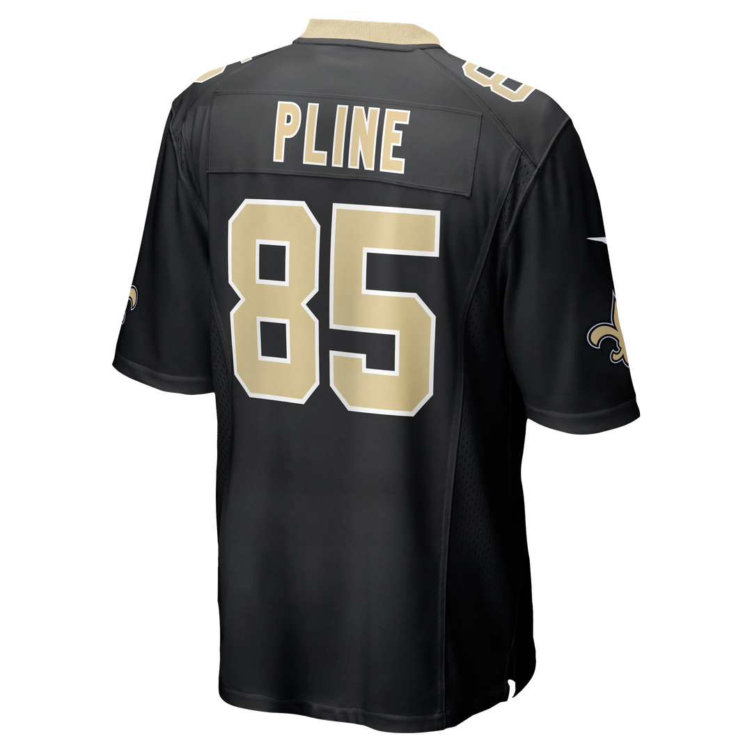 New Orleans Saints Mason Pline Black Team Game Jersey product image 3, provided for visual reference and product detail