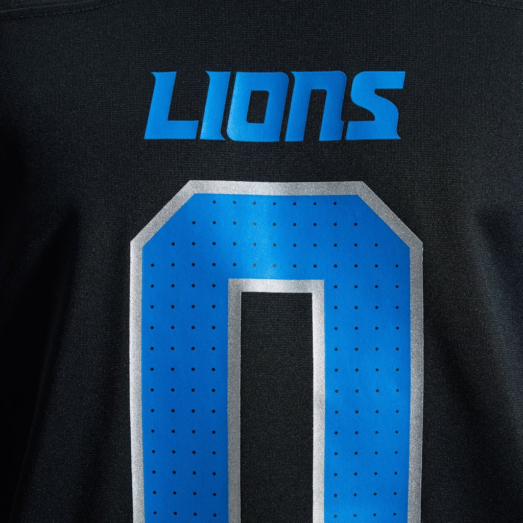 Detroit Lions Jahmyr Gibbs White Game Player Jersey product image 17, provided for visual reference and product detail review