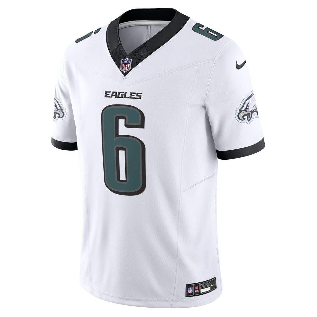 Philadelphia Eagles DeVonta Smith Black Alternate Vapor F.U.S.E. Limited Jersey product image 8, provided for visual