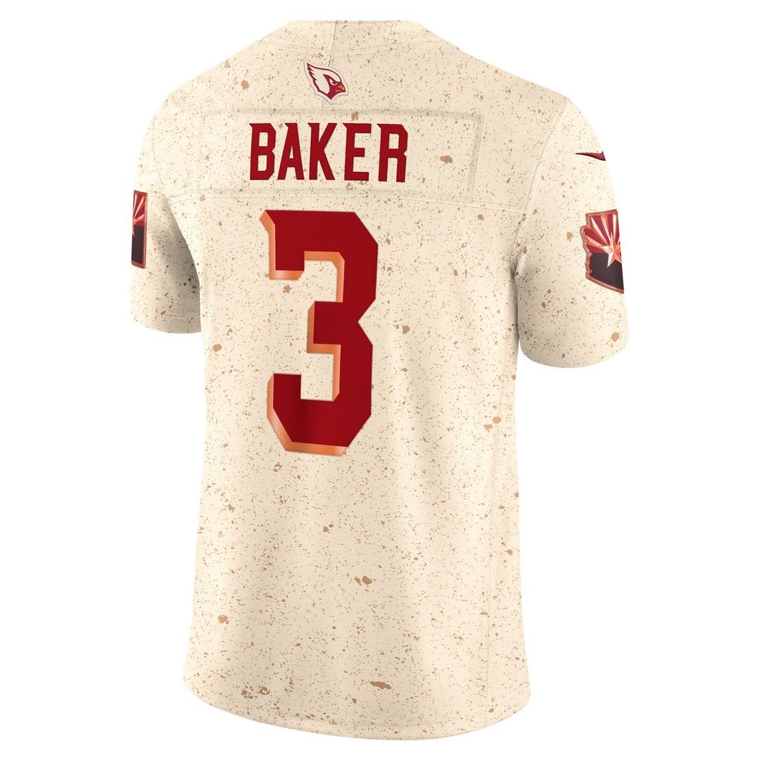 Arizona Cardinals Budda Baker Natural Rivalries Collection Stitched Limited Jersey product image 3, provided for visual