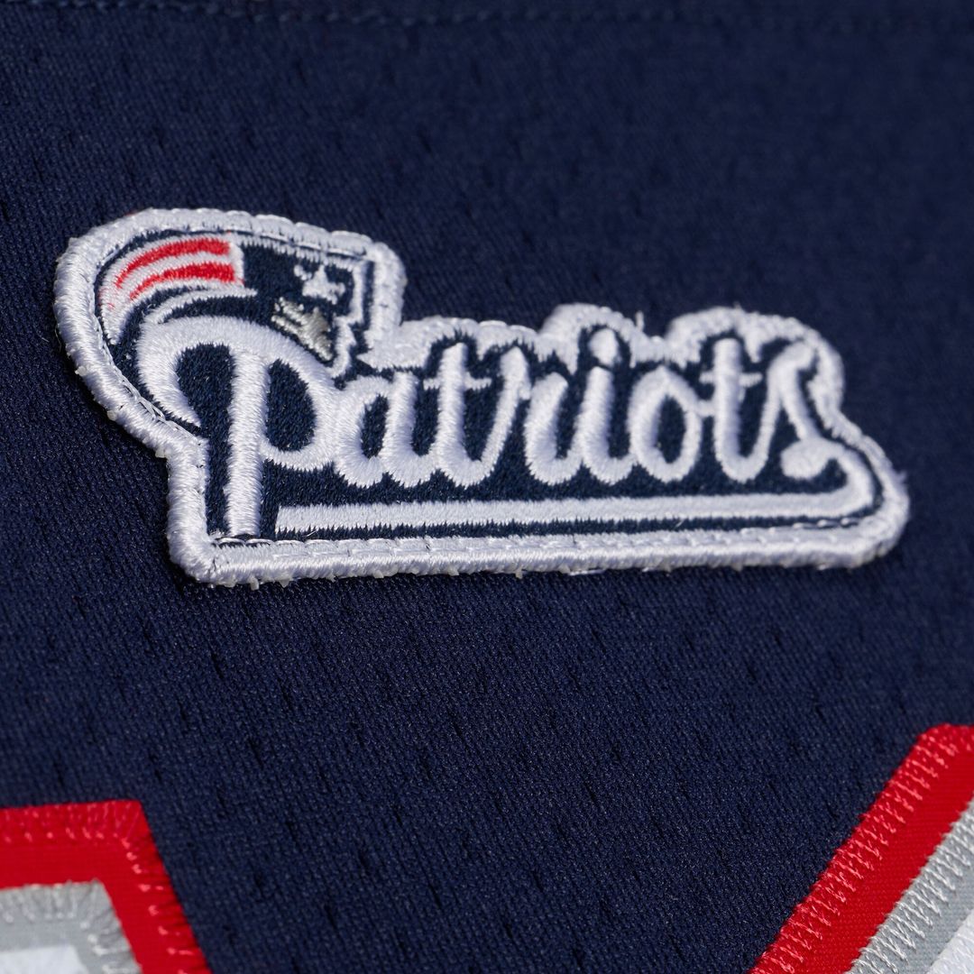 New England Patriots Tom Brady Navy Super Bowl XXXVI Authentic Throwback Jersey product image 15, provided for visual