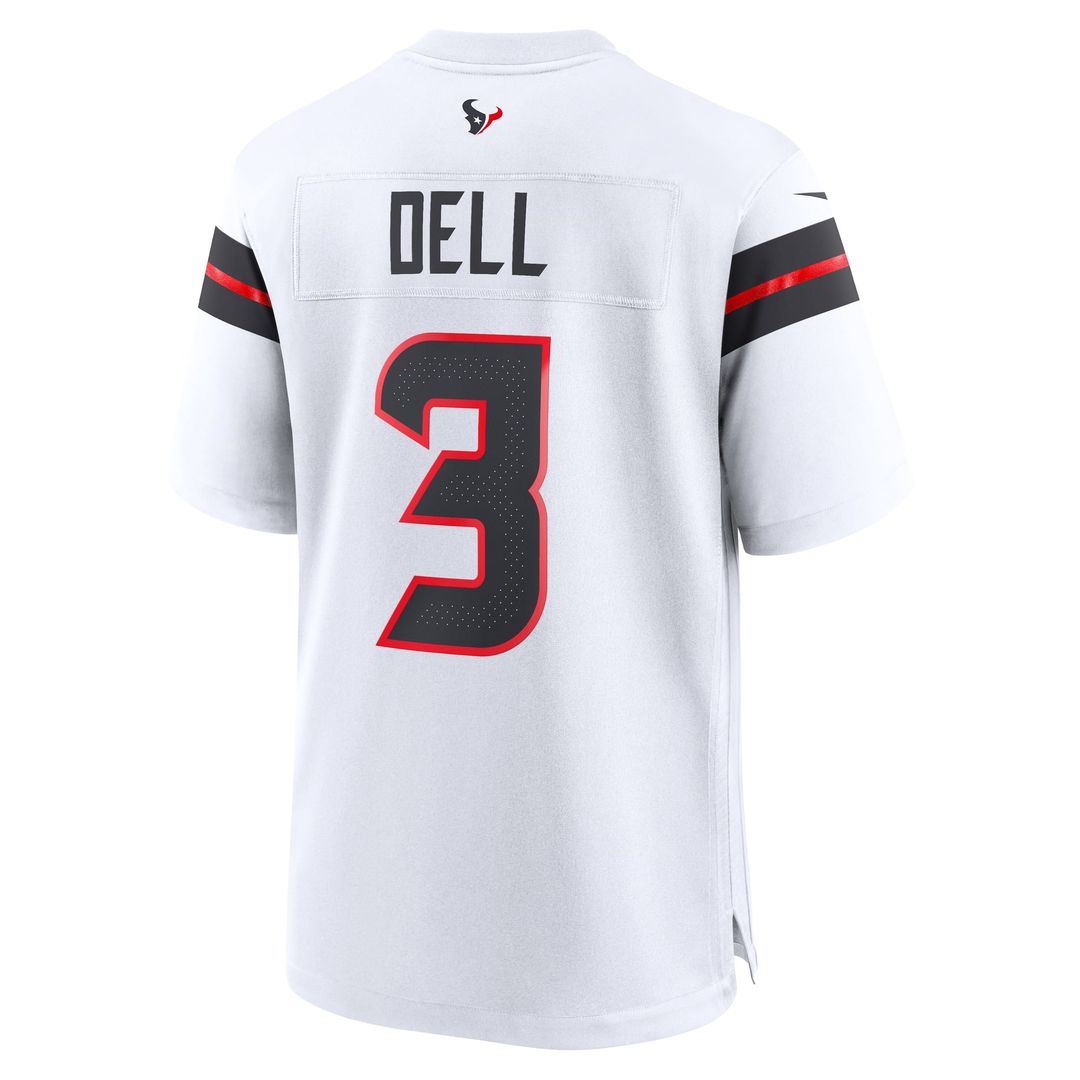 Houston Texans Tank Dell Red Alternate Game Jersey product image 23, provided for visual reference and product detail review