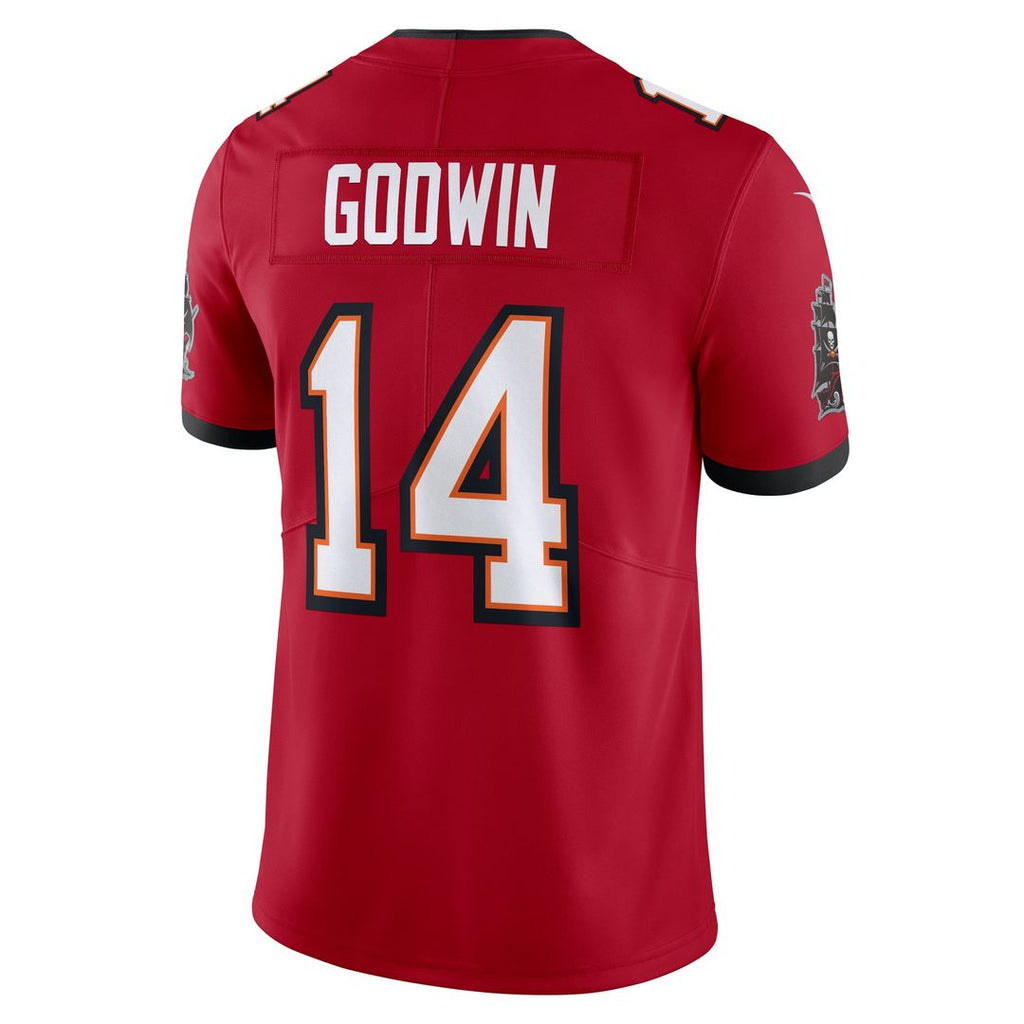 Tampa Bay Buccaneers Chris Godwin Red Vapor Untouchable Limited Jersey product image 3, provided for visual reference and