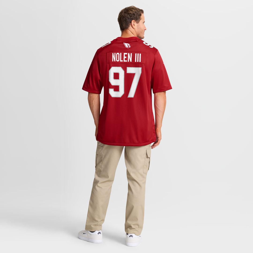 Arizona Cardinals Walter Nolen Cardinal Game Player Jersey product image 8, provided for visual reference and product detail
