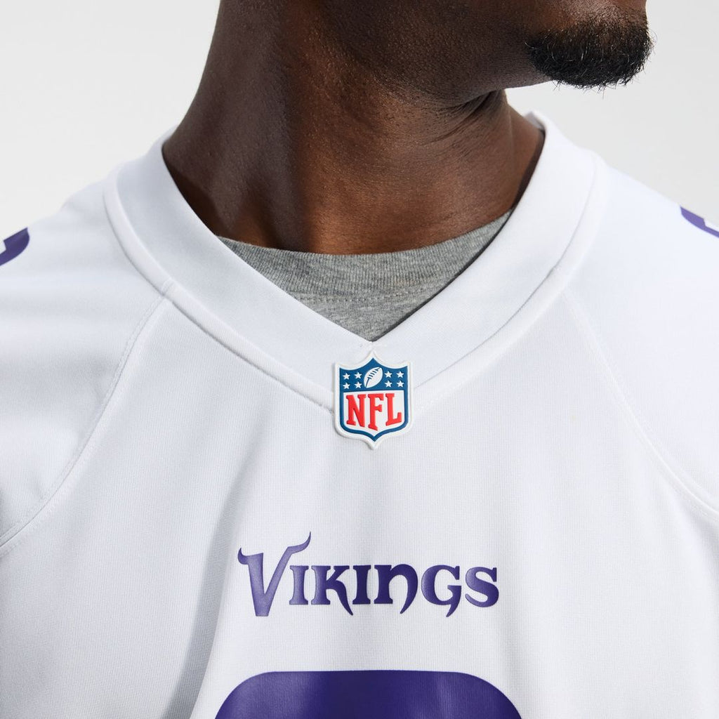 Minnesota Vikings J.J. McCarthy Purple 2nd Alternate Player Game Jersey product image 21, provided for visual reference and