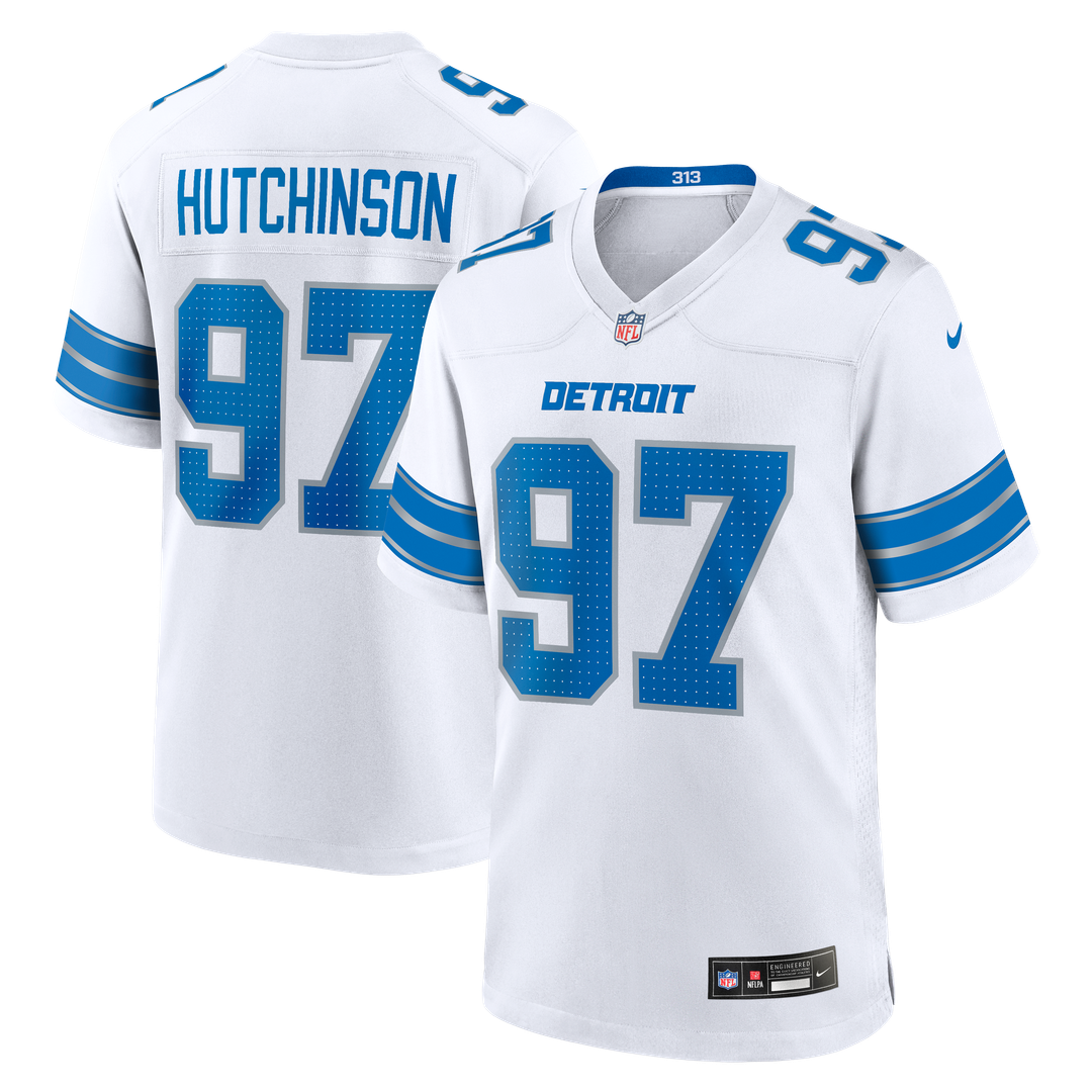 Detroit Lions Aidan Hutchinson Black 2nd Alternate Game Jersey product image 21, provided for visual reference and product