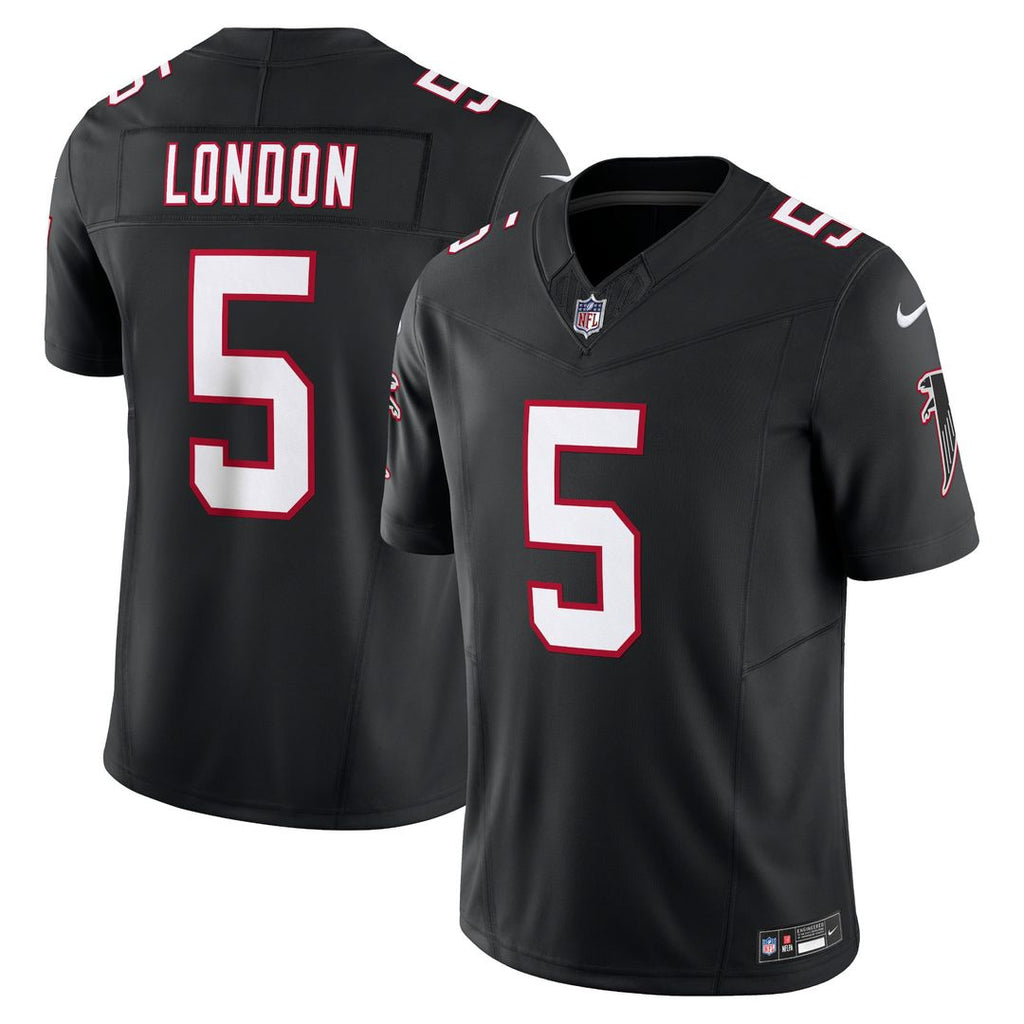 Atlanta Falcons Drake London Black Vapor F.U.S.E. Limited Jersey product image 1, provided for visual reference and product