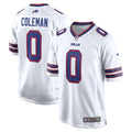 Buffalo Bills Keon Coleman White Game Jersey product image 1, provided for visual reference and product detail review