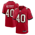 Tampa Bay Buccaneers Mike Alstott Red Retired Player Game Jersey product image 1, provided for visual reference and product