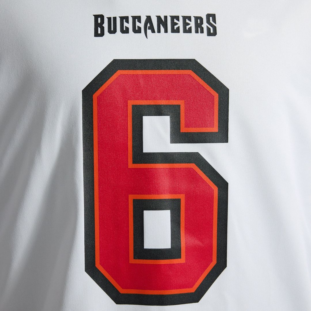 Tampa Bay Buccaneers Baker Mayfield White Away Game Jersey product image 24, provided for visual reference and product