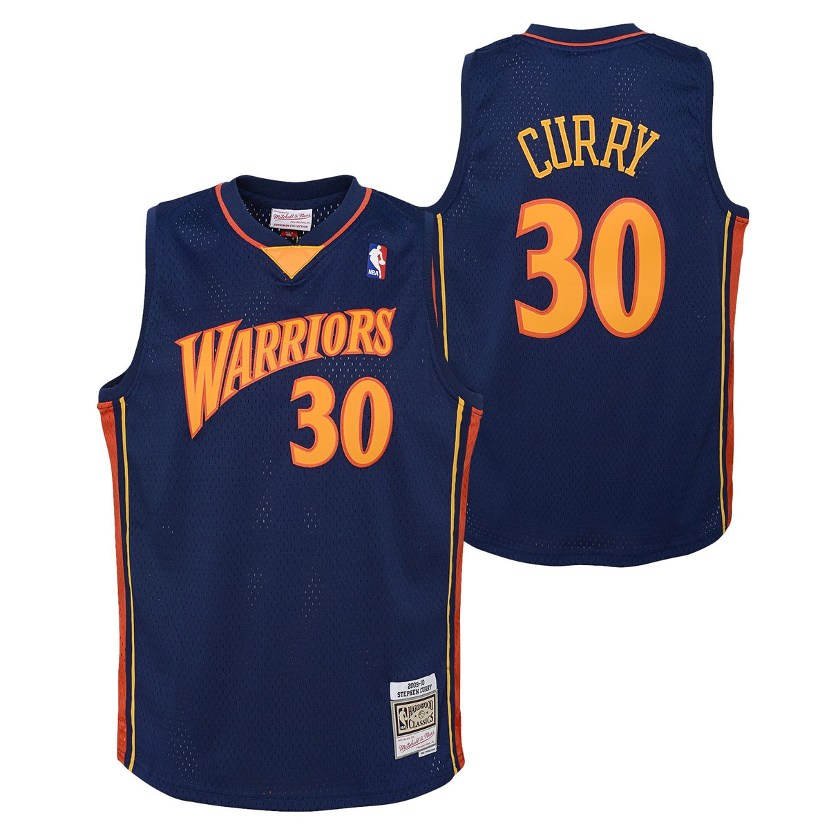 Golden State Warriors Stephen Curry Road Hardwood Classics product image 1