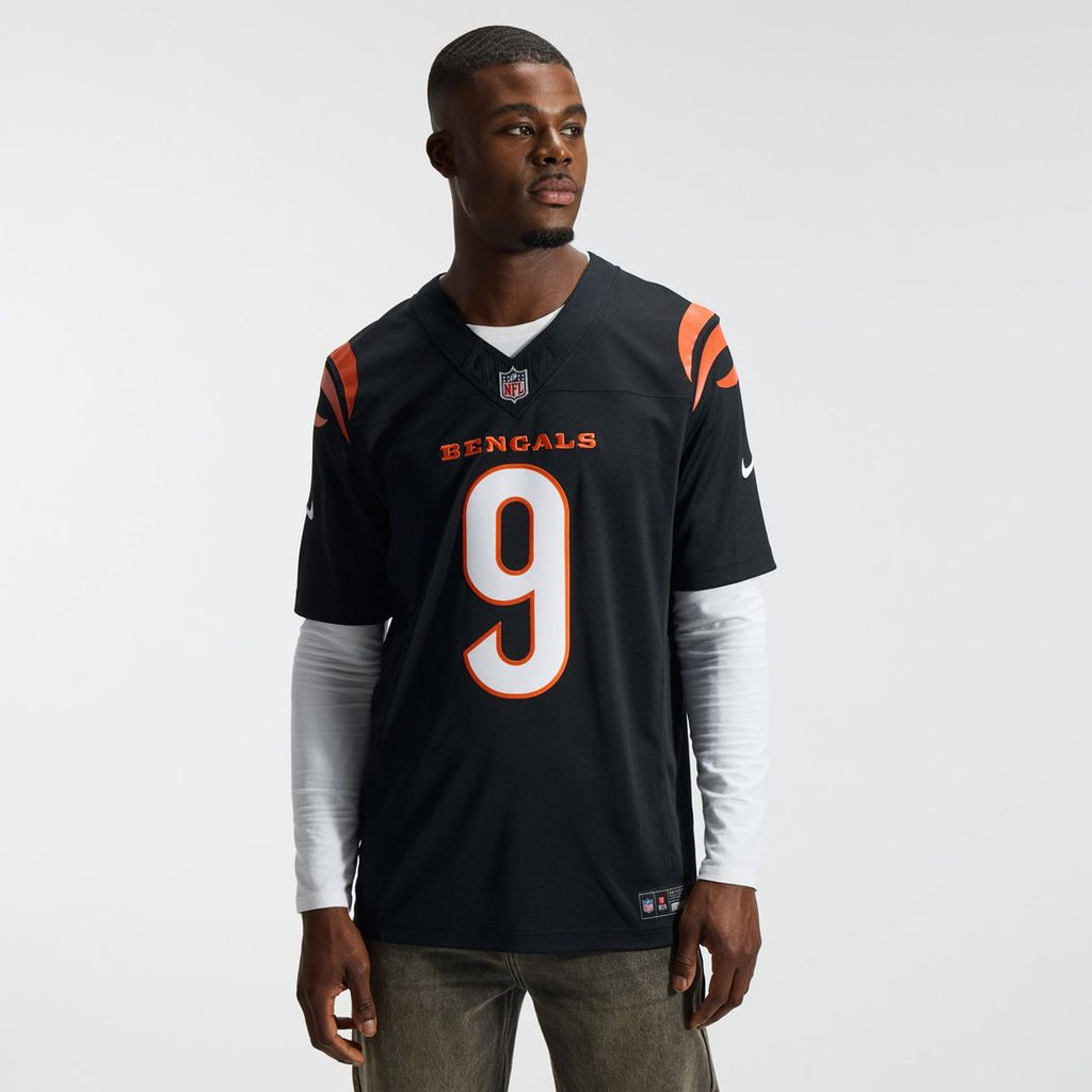 Cincinnati Bengals Joe Burrow Black Team Vapor F.U.S.E. Stitched Limited Jersey product image 15, provided for visual