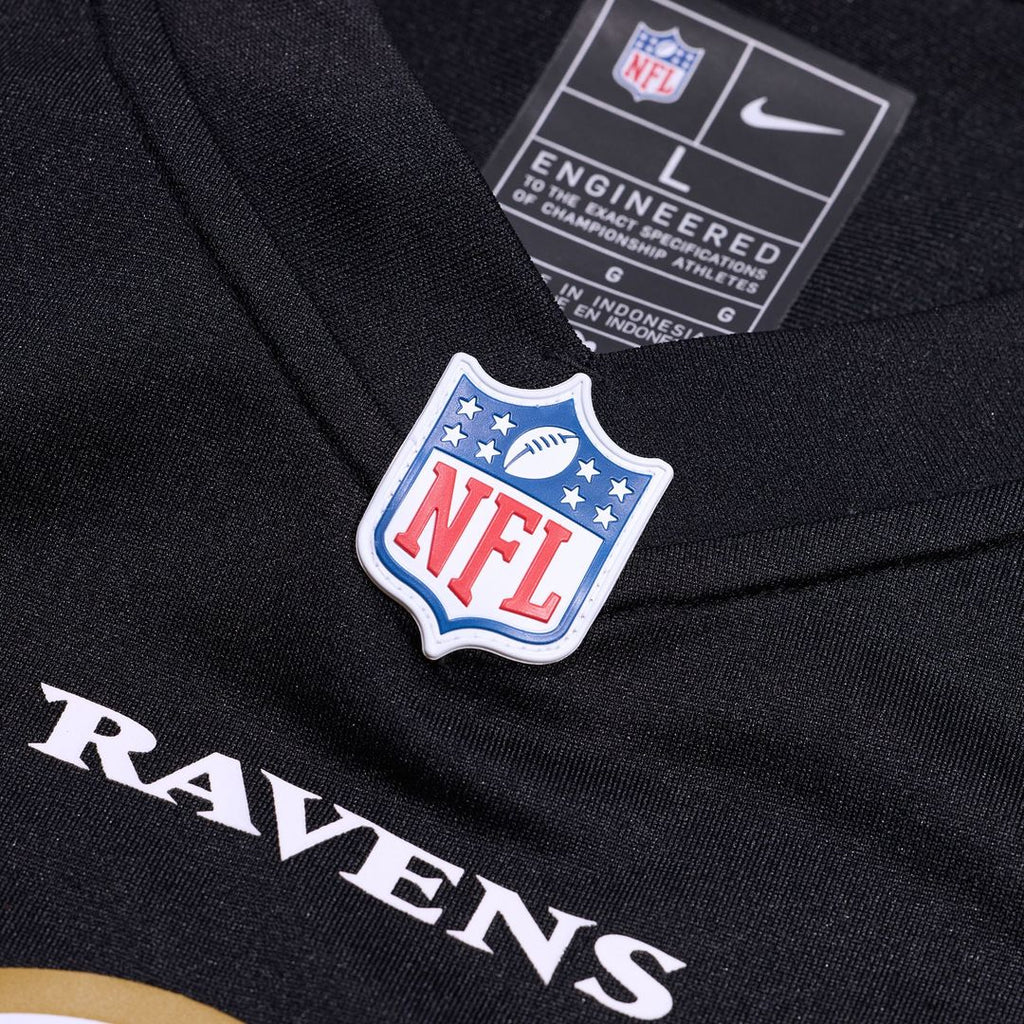 Baltimore Ravens Lamar Jackson White Game Jersey product image 16, provided for visual reference and product detail review