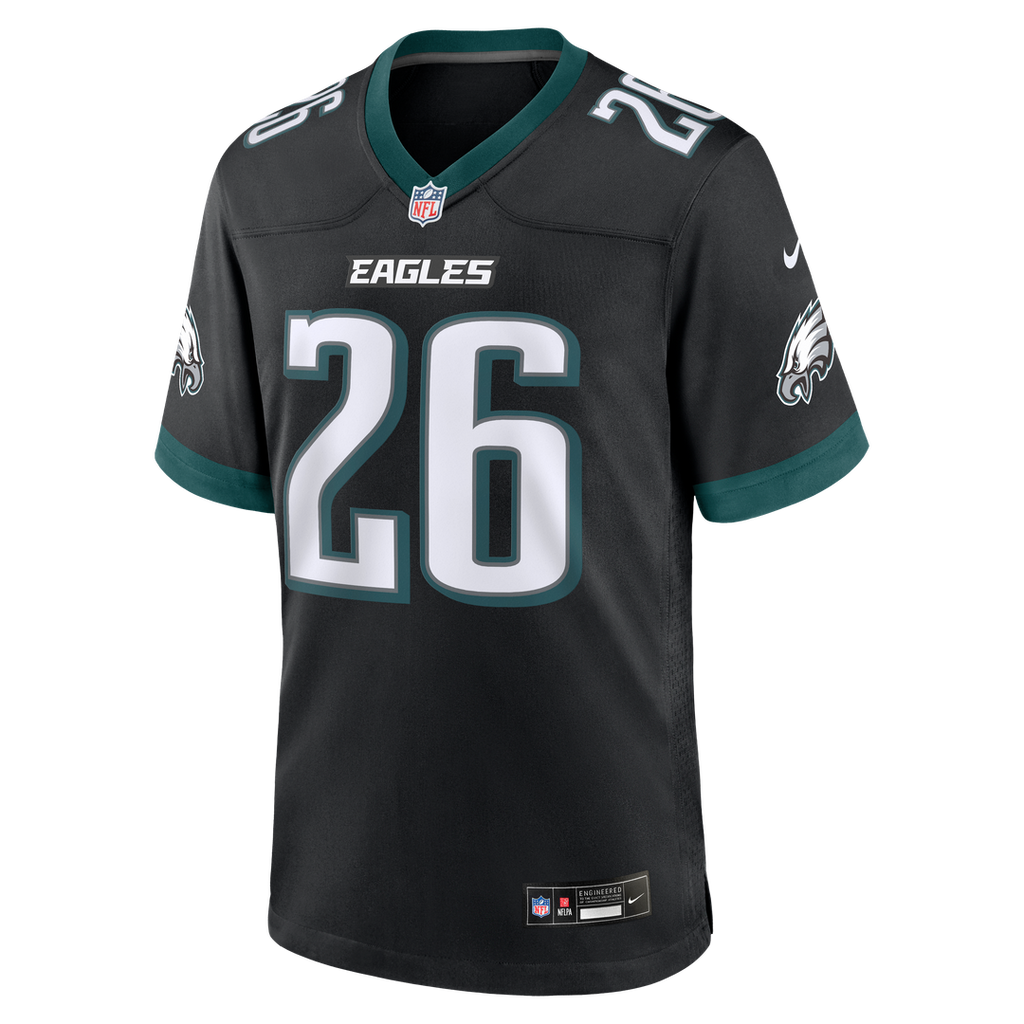 Philadelphia Eagles Saquon Barkley White Game Jersey product image 47, provided for visual reference and product detail