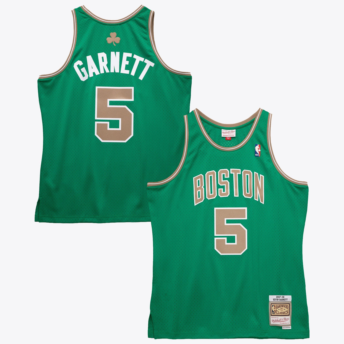 Boston Celtics Kevin Garnett 2007 Swingman Authentic Basketball Jersey - Kelly Green product image 1, provided for visual