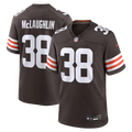 Cleveland Browns Jaleel McLaughlin Brown Team Game Jersey product image 1, provided for visual reference and product detail
