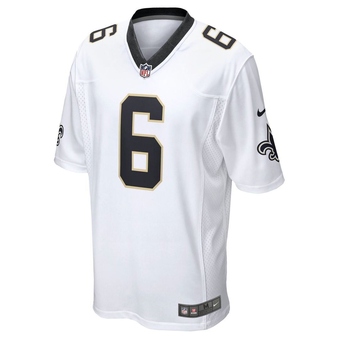 New Orleans Saints Tyler Shough Gold Alternate Game Player Jersey product image 20, provided for visual reference and