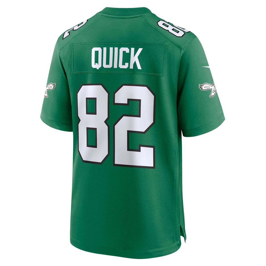 Philadelphia Eagles Mike Quick Kelly Green Retired Player Alternate Game Jersey product image 3, provided for visual