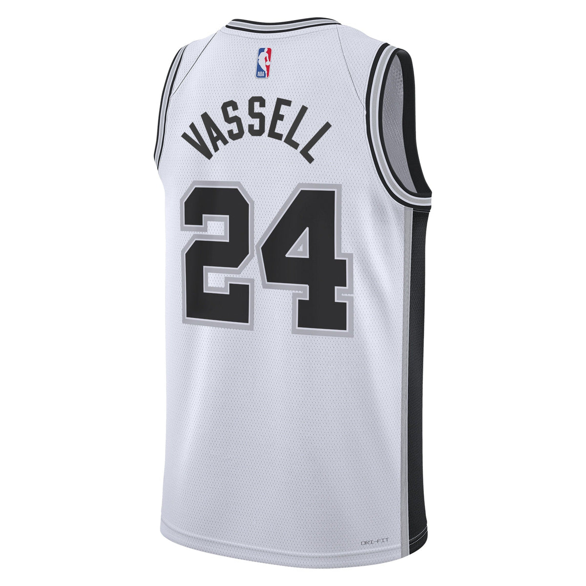 Devin Vassell San Antonio Spurs Association Edition Swingman Jersey - White - Unisex product image 3, provided for visual
