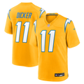Los Angeles Chargers Cameron Dicker Gold Alternate Game Jersey product image 1, provided for visual reference and product