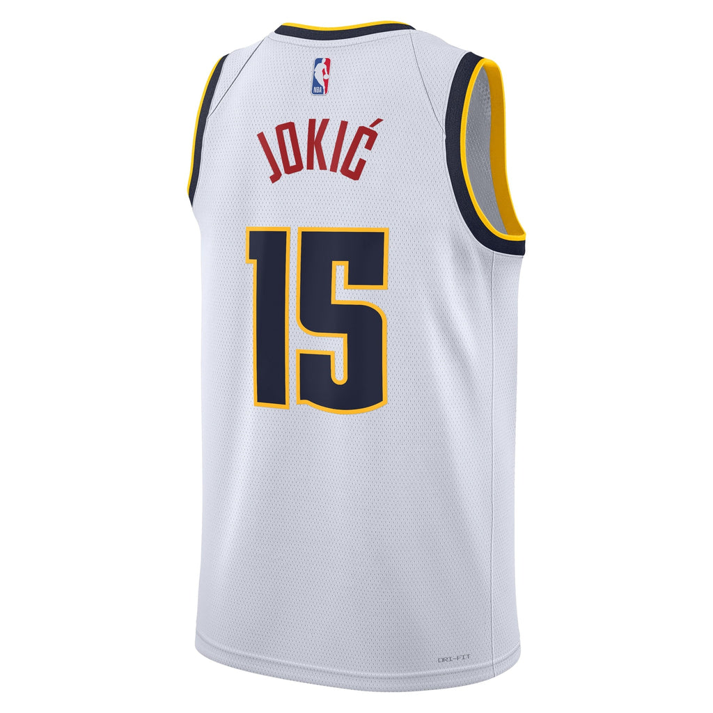Denver Nuggets Nike Association Swingman Jersey - White product image 4