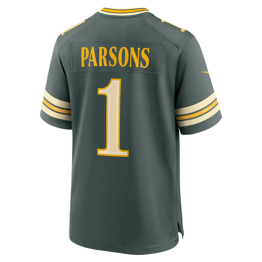 Green Bay Packers Micah Parsons Green 2026 Rivalries Collection Game Jersey product image 7, provided for visual reference