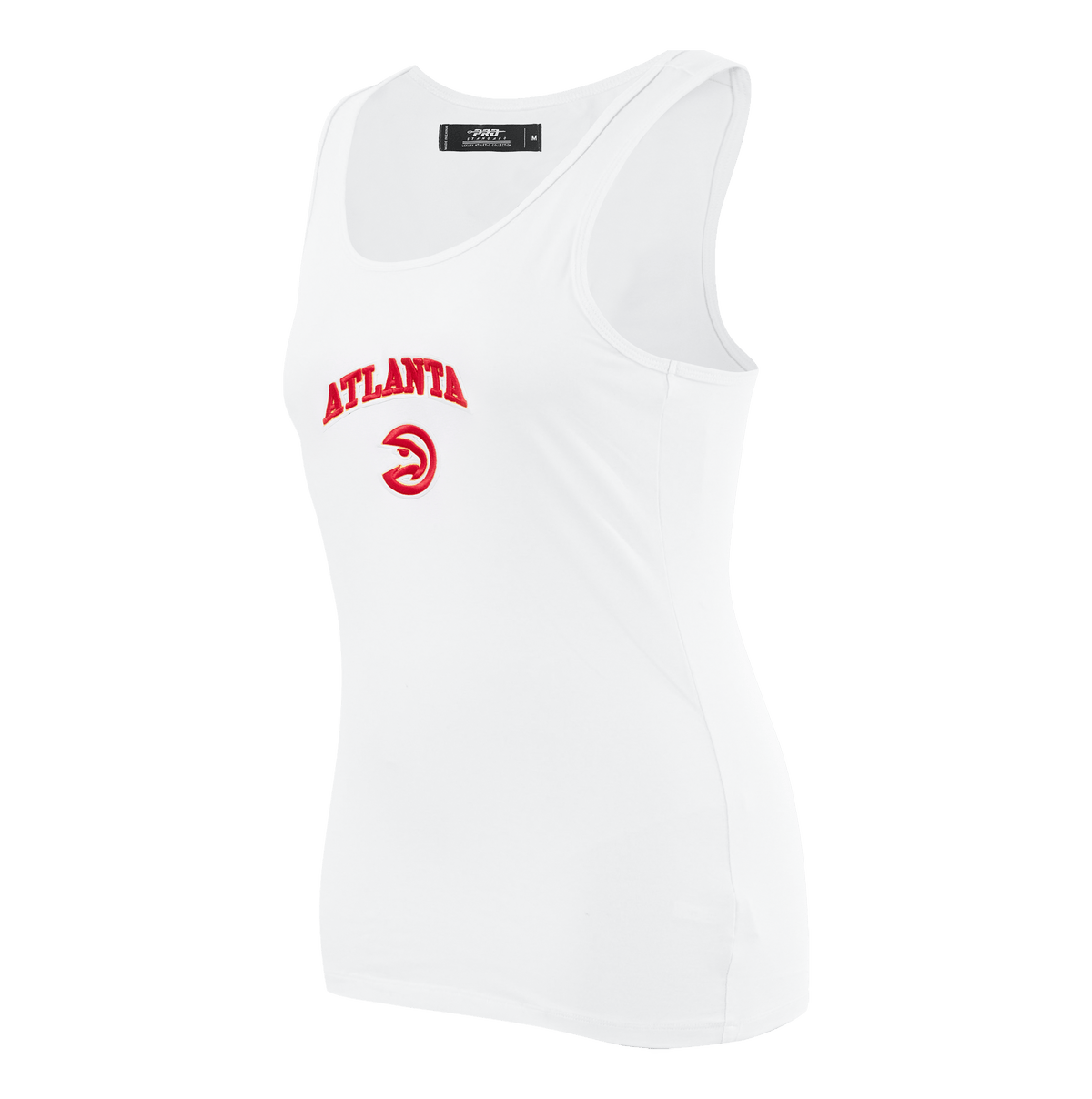 NBA ATLANTA HAWKS CLASSIC Women RACERBACK (WHITE) product image 2, provided for visual reference and product detail review