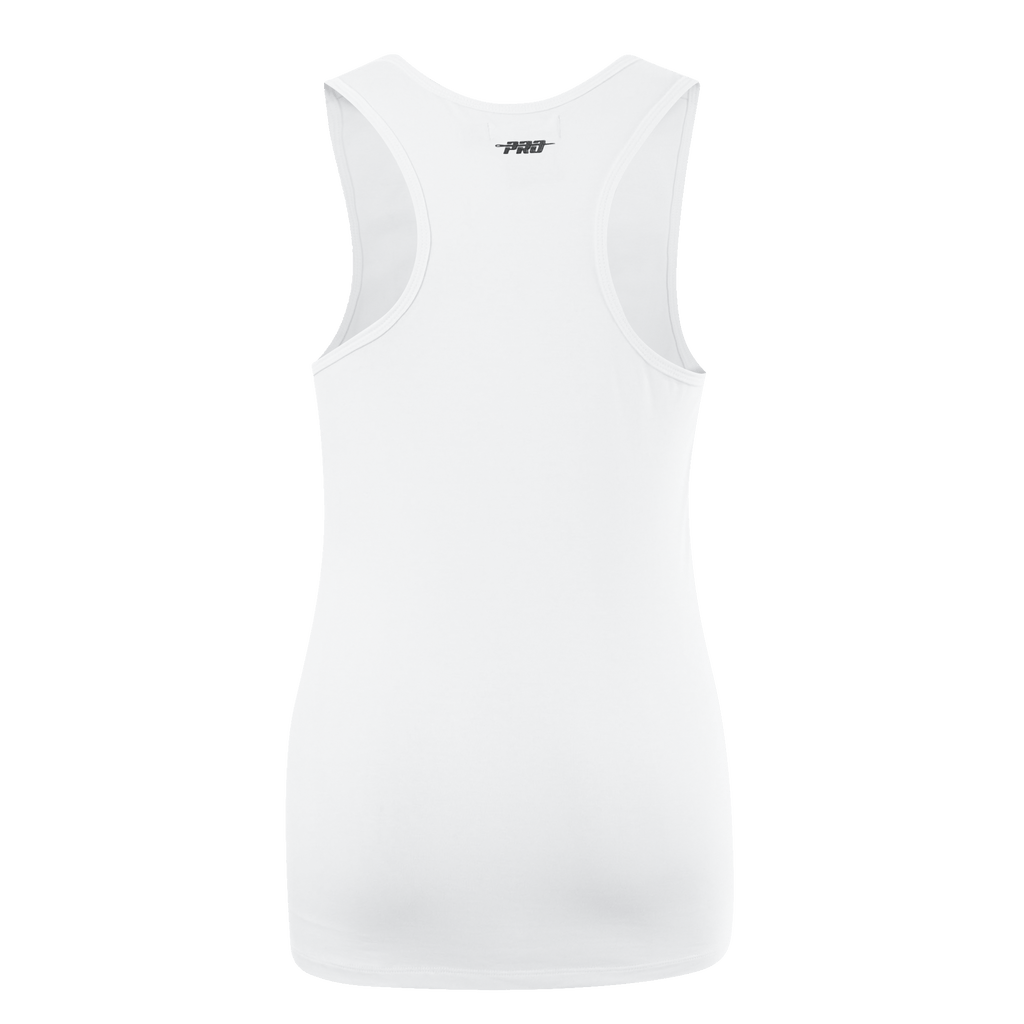 NBA ATLANTA HAWKS CLASSIC Women RACERBACK (WHITE) product image 3, provided for visual reference and product detail review