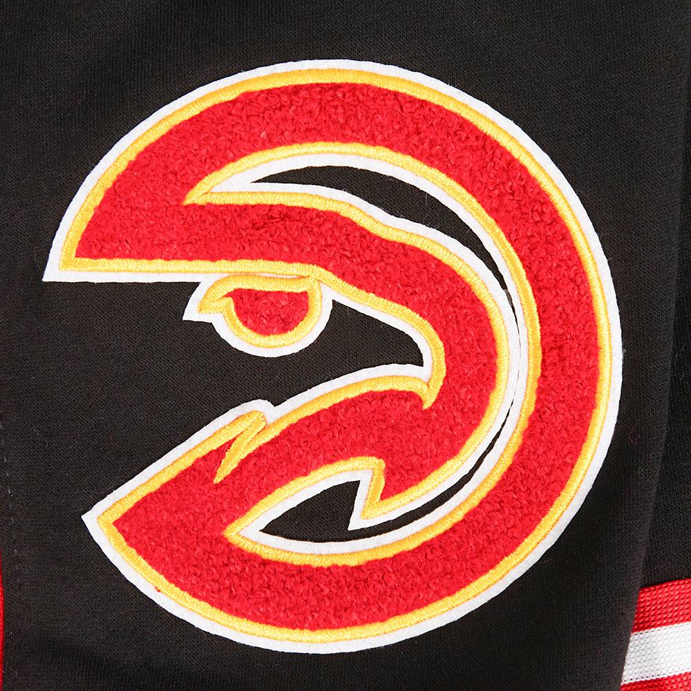 NBA Atlanta Hawks Classic Big Boy'S Fleece 2.0 Short (Black/Red) product image 8, provided for visual reference and product