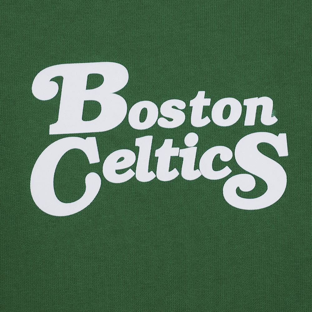 NBA BOSTON CELTICS SOUVENIR Men FLEECE PULLOVER HOODIE (KELLY GREEN) product image 13, provided for visual reference and