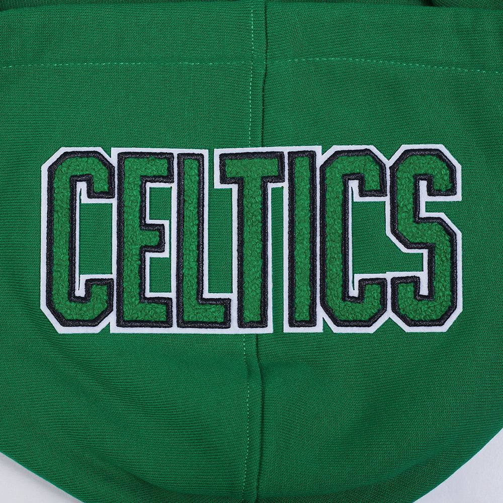 NBA BOSTON CELTICS SOUVENIR Men FLEECE PULLOVER HOODIE (KELLY GREEN) product image 9, provided for visual reference and