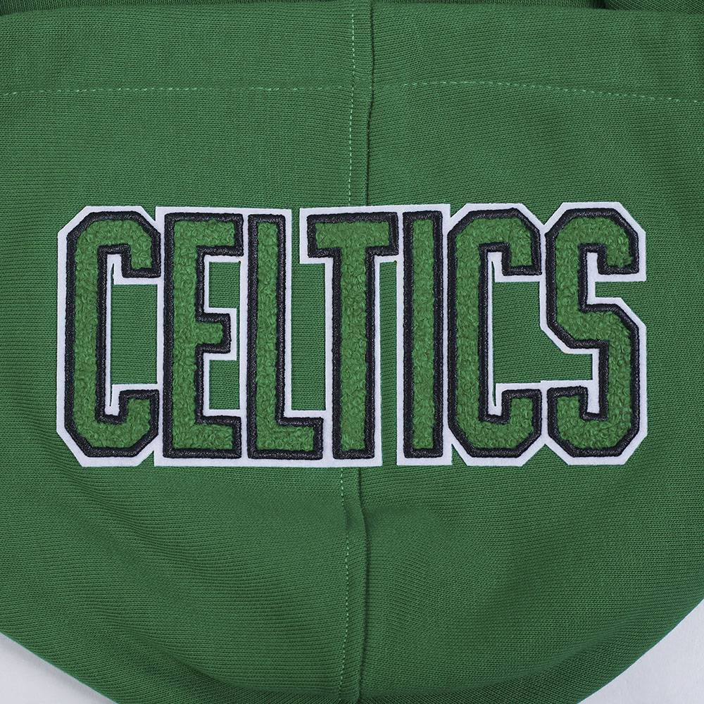 NBA BOSTON CELTICS SOUVENIR Men FLEECE PULLOVER HOODIE (KELLY GREEN) product image 11, provided for visual reference and