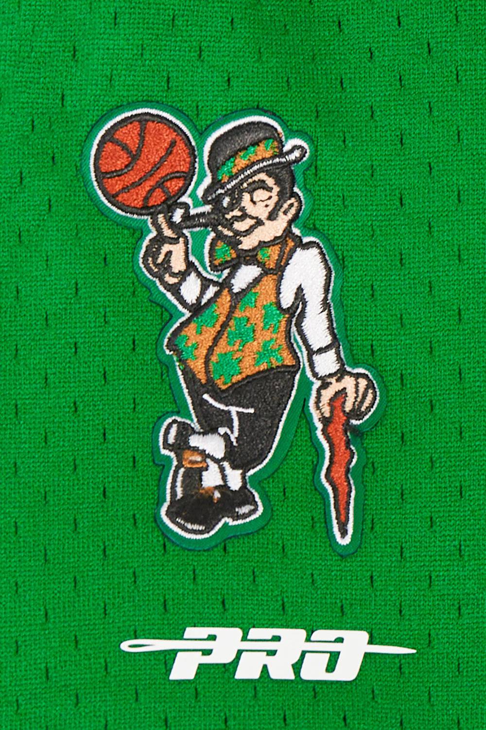 NBA Boston Celtics Retro Classic Big Boy'S Flc 2.0 Short (Eggshell/ Kelly Green) product image 10, provided for visual