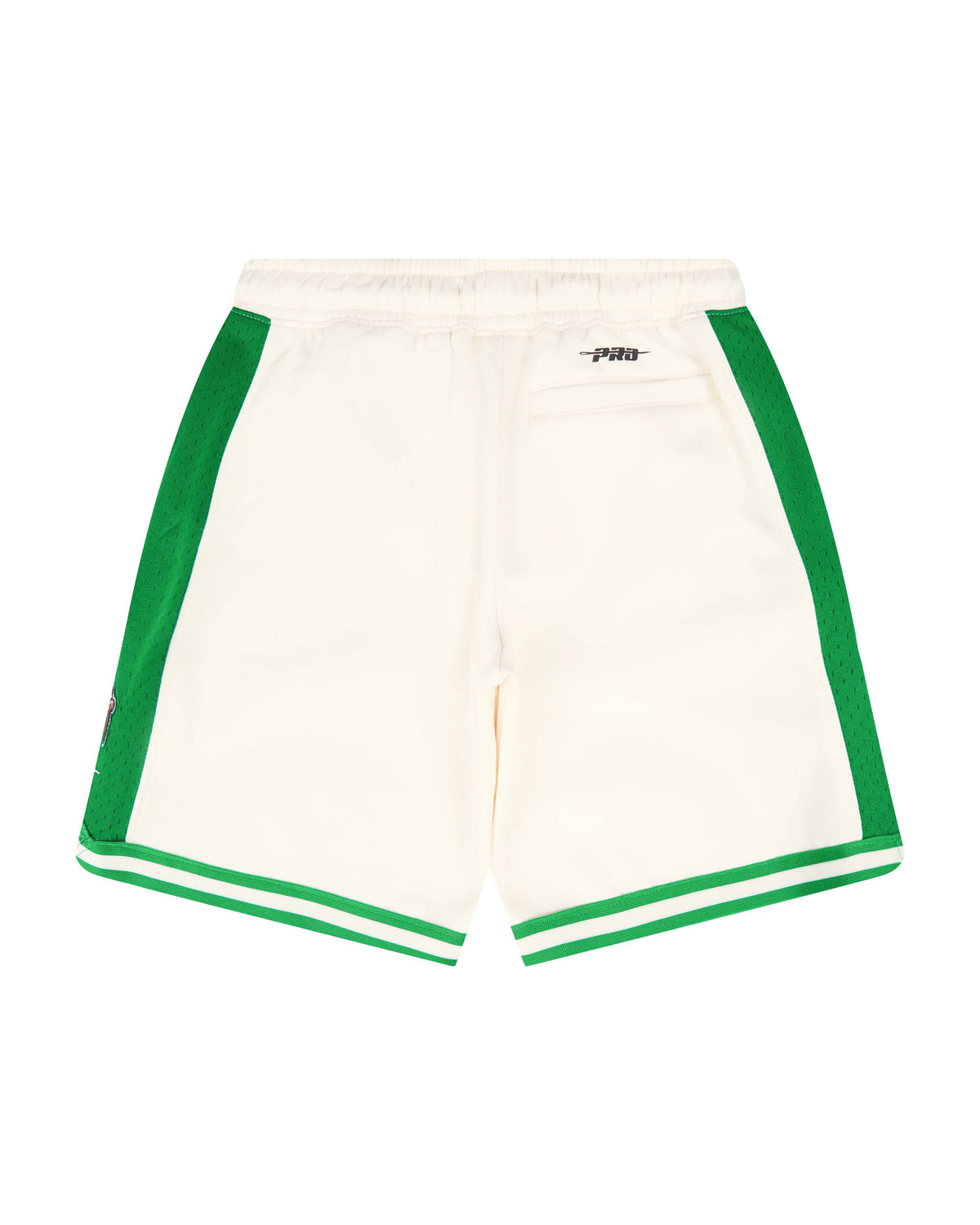 NBA Boston Celtics Retro Classic Big Boy'S Flc 2.0 Short (Eggshell/ Kelly Green) product image 2, provided for visual