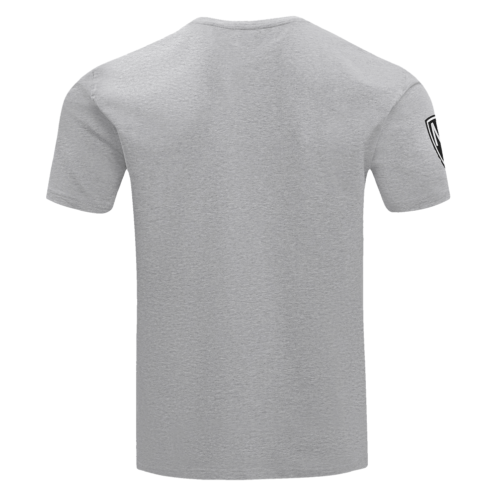 NBA BROOKLYN NETS OLD ENGLISH Men T-Shirt (HEATHER GREY) product image 3, provided for visual reference and product detail