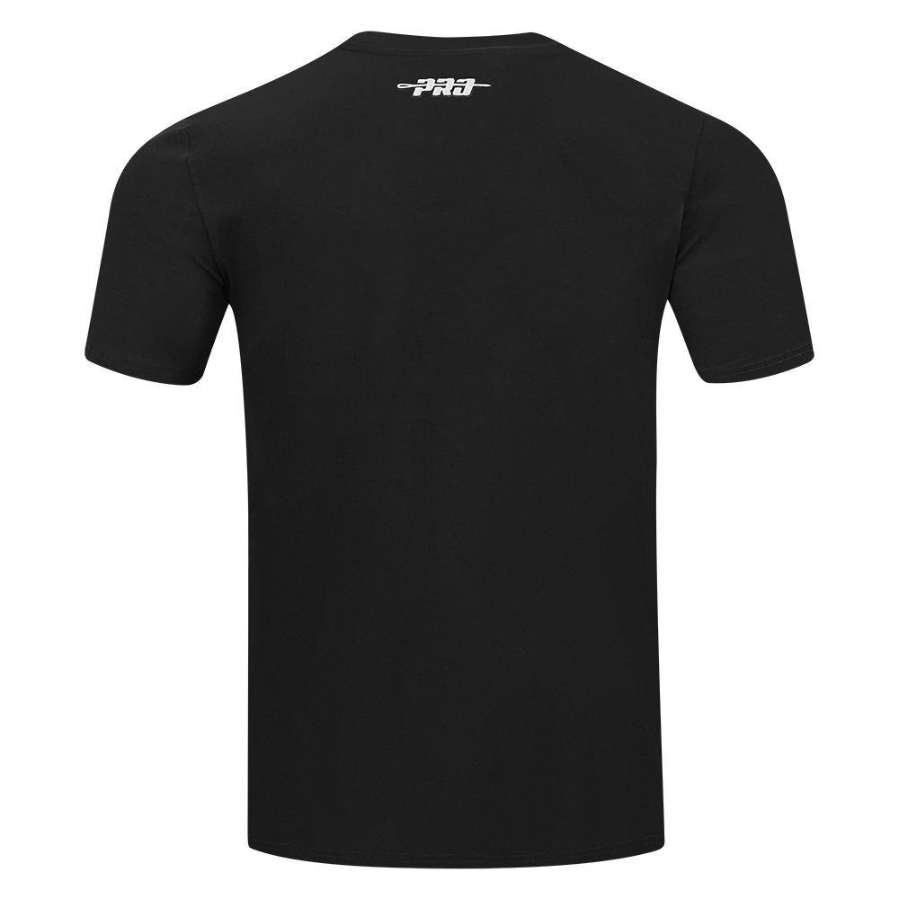 NBA BROOKLYN NETS SOUVENIR Men SINGLE JERSEY T-Shirt (BLACK) product image 7, provided for visual reference and product