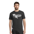 NBA BROOKLYN NETS SOUVENIR Men SINGLE JERSEY T-Shirt (BLACK) product image 1, provided for visual reference and product