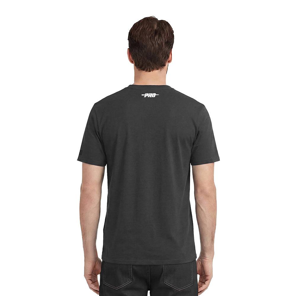 NBA BROOKLYN NETS SOUVENIR Men SINGLE JERSEY T-Shirt (BLACK) product image 2, provided for visual reference and product