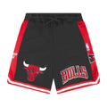 NBA Chicago Bulls Retro Classic Big Boy'S Fleece 2.0 Short (Black/Red) product image 1, provided for visual reference and