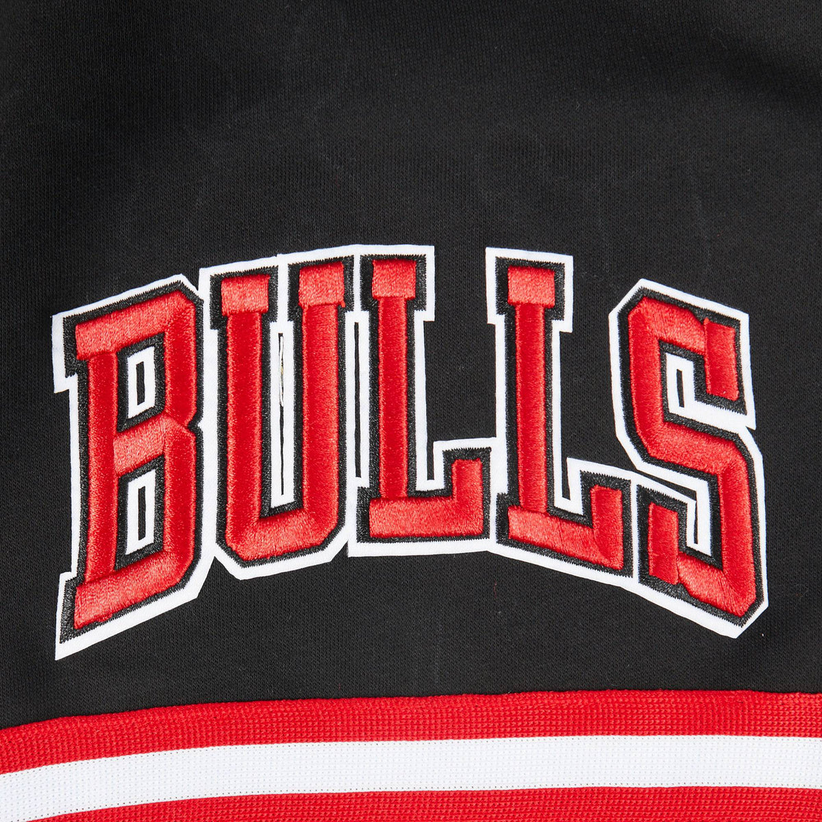 NBA Chicago Bulls Retro Classic Big Boy'S Fleece 2.0 Short (Black/Red) product image 4, provided for visual reference and