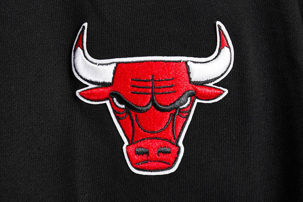 NBA CHICAGO BULLS RETRO CLASSIC Women CREWNECK (BLACK/RED) product image 5, provided for visual reference and product detail